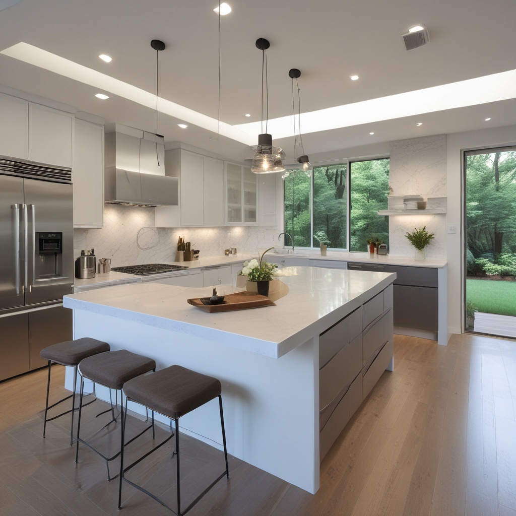 Modern kitchen renovation